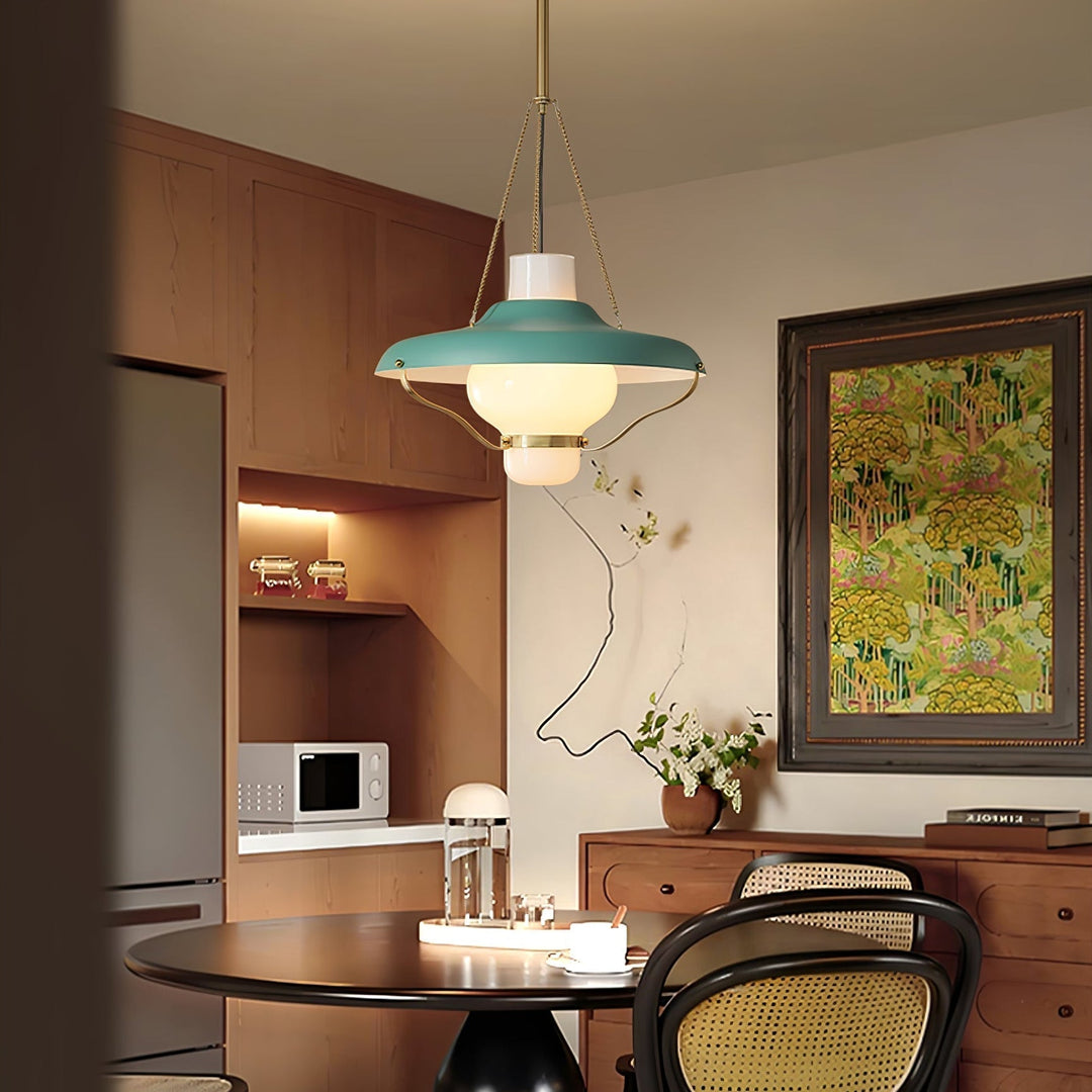 Olaeon Suspension en Verre Style Mi-Siècle - Neutralighting