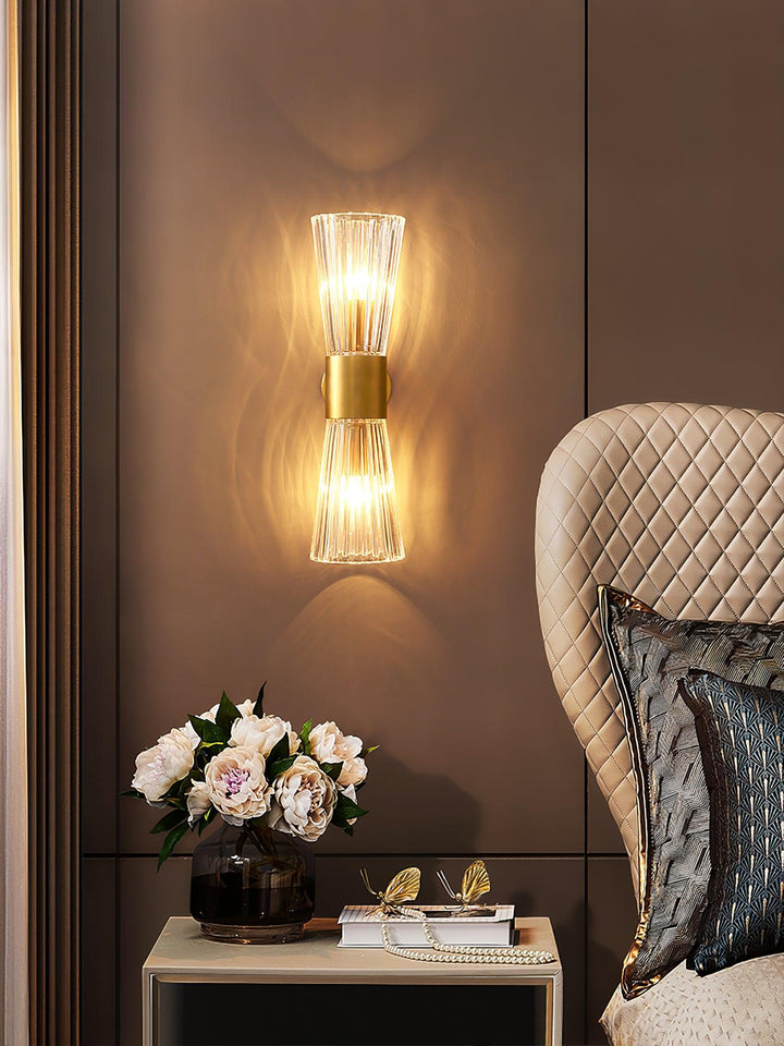 Elyral Lampe Murale Artistique en Cristal - Neutralighting