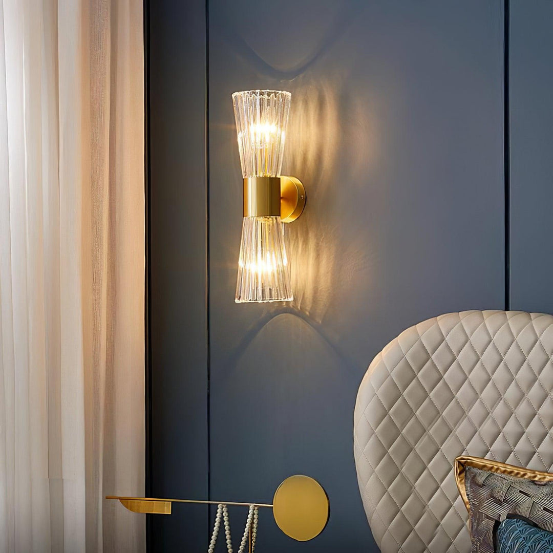Elyral Lampe Murale Artistique en Cristal - Neutralighting