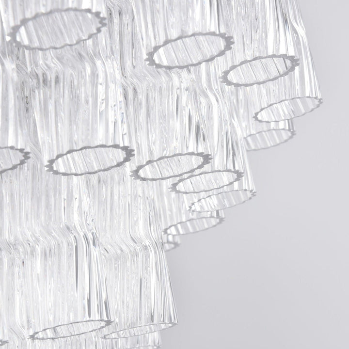 Aurora Lustre Murano Verre Étagé Cascadant Vagues - Neutralighting