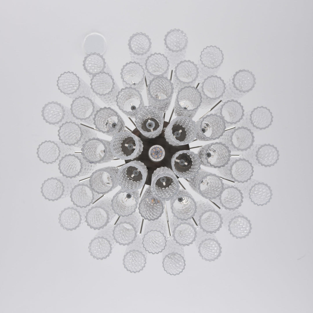 Aurora Lustre Murano Verre Étagé Cascadant Vagues - Neutralighting