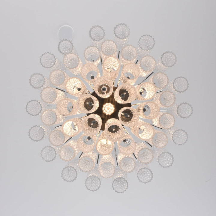 Aurora Lustre Murano Verre Étagé Cascadant Vagues - Neutralighting