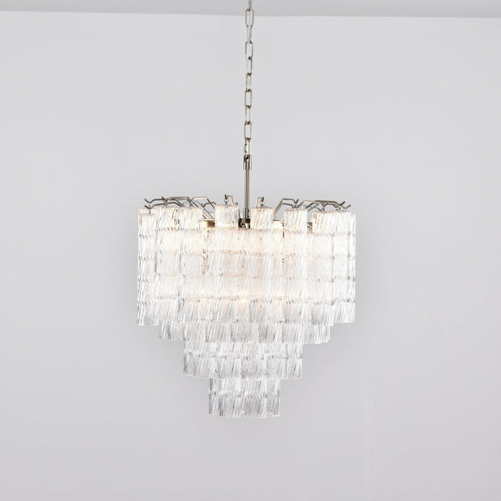 Aurora Lustre Murano Verre Étagé Cascadant Vagues - Neutralighting