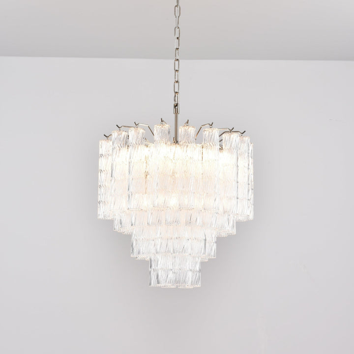 Aurora Lustre Murano Verre Étagé Cascadant Vagues - Neutralighting
