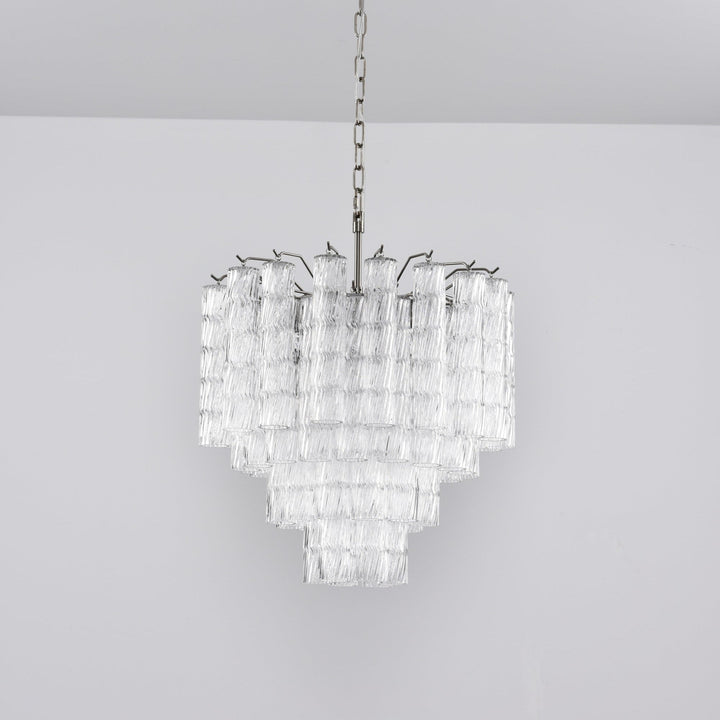 Aurora Lustre Murano Verre Étagé Cascadant Vagues - Neutralighting