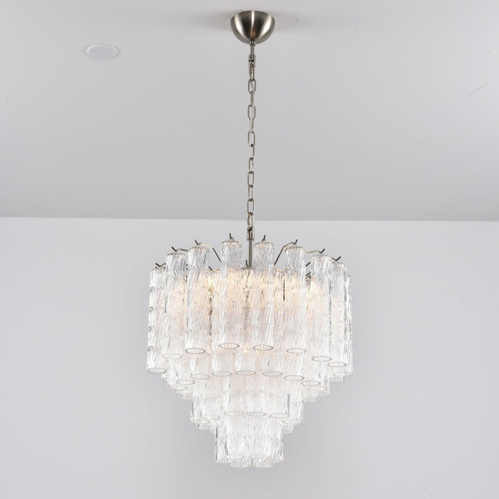 Aurora Lustre Murano Verre Étagé Cascadant Vagues - Neutralighting