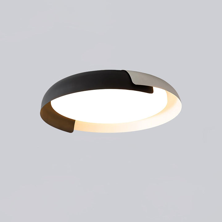 Solara Plafonnier Rond Acrylique Bois Doux Minimaliste - Neutralighting