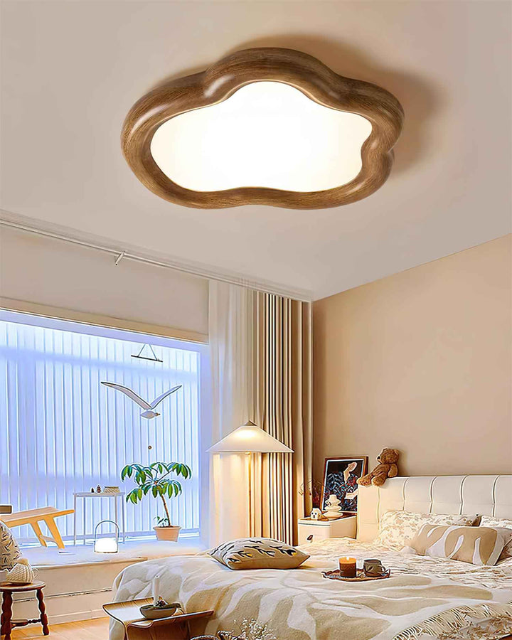 Blyno Résine 59cm Beige LED