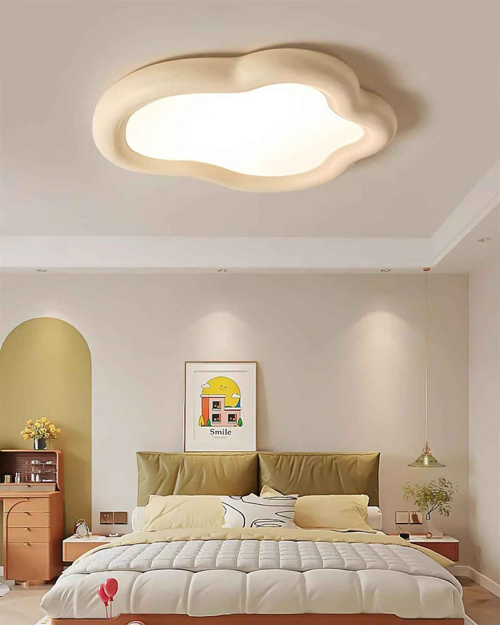 Blyno Résine 59cm Beige LED
