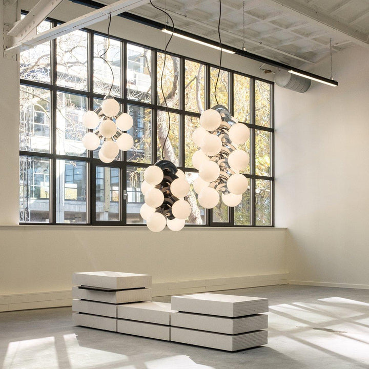 Ermira Suspension en Verre Art Nordique Haut de Gamme - Neutralighting