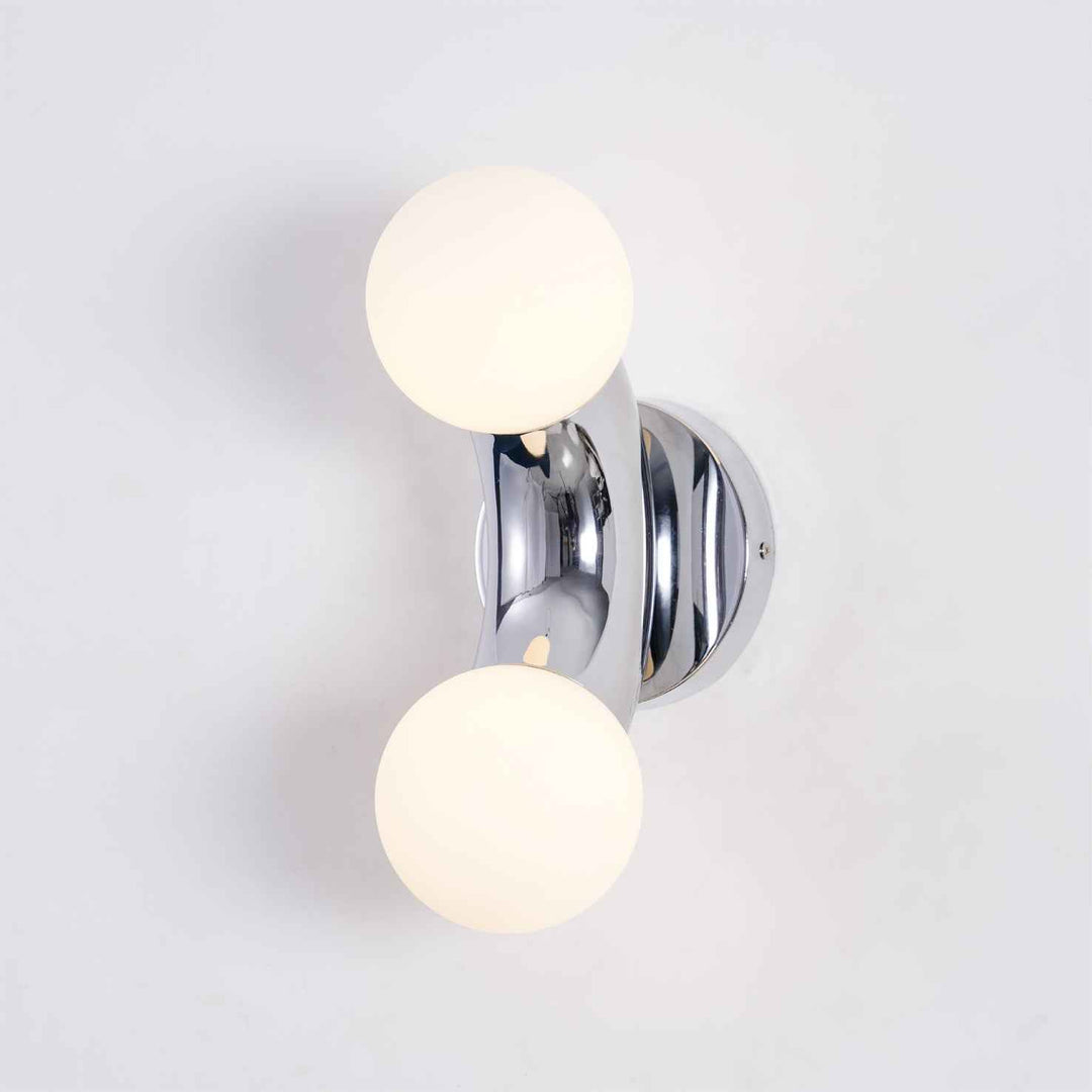 Ithaara Acier 10cm Blanc LED 3W