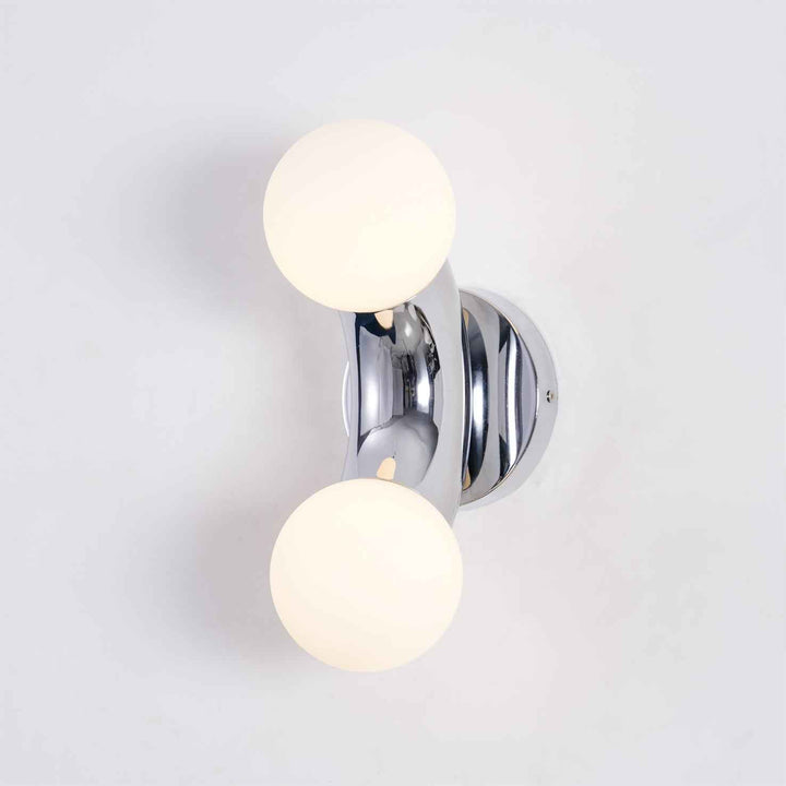 Ithaara Acier 10cm Blanc LED 3W