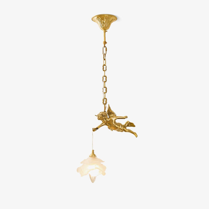 Solene Suspension Luxe en Laiton - Neutralighting