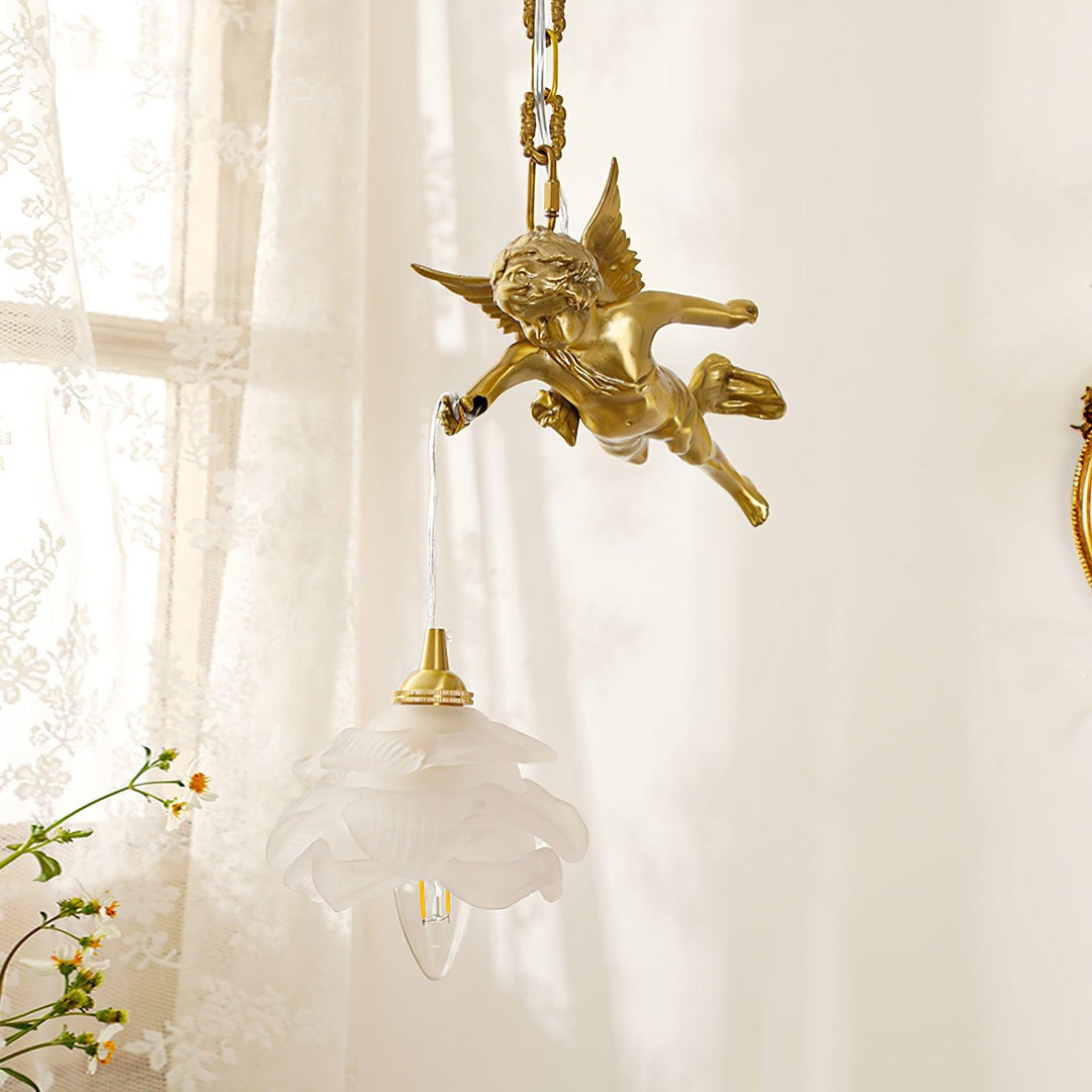 Solene Suspension Luxe en Laiton - Neutralighting