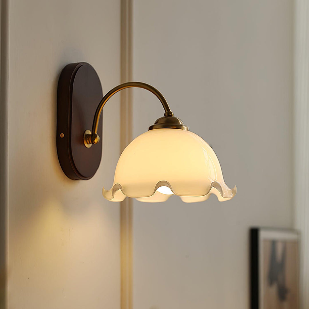 Esola Applique Murale en Verre Blanc - Neutralighting