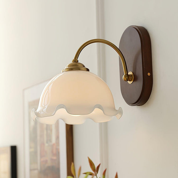 Esola Applique Murale en Verre Blanc - Neutralighting