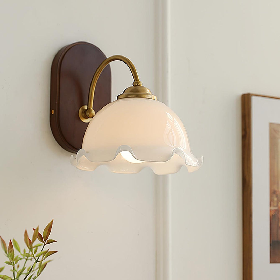 Esola Applique Murale en Verre Blanc - Neutralighting