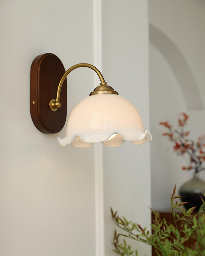 Esola Applique Murale en Verre Blanc - Neutralighting