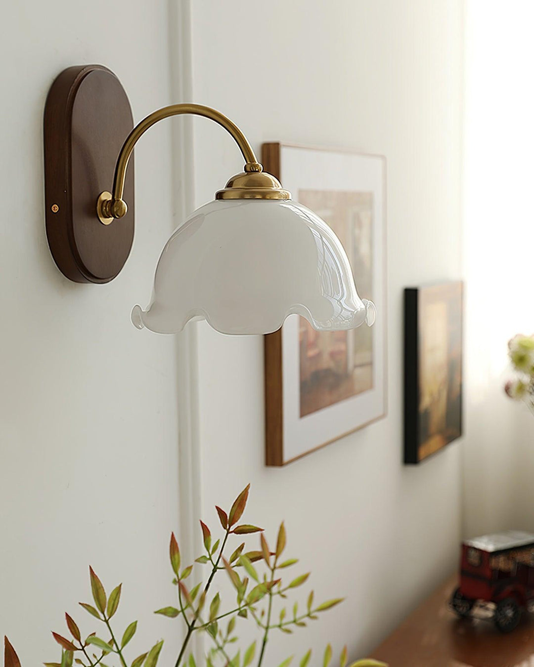 Esola Applique Murale en Verre Blanc - Neutralighting
