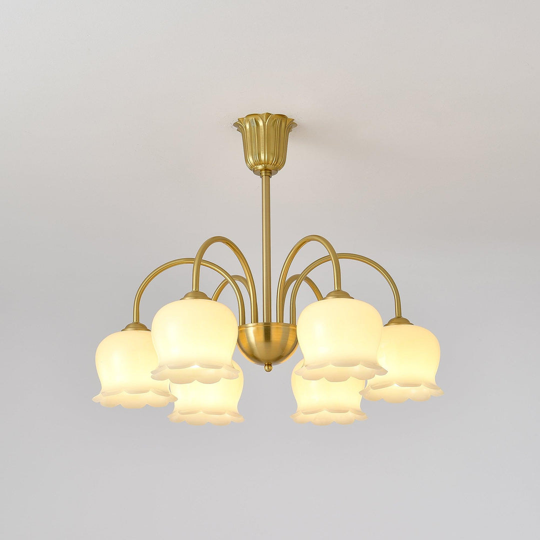 Fionel Lustre en Verre Pétale Floral - Neutralighting