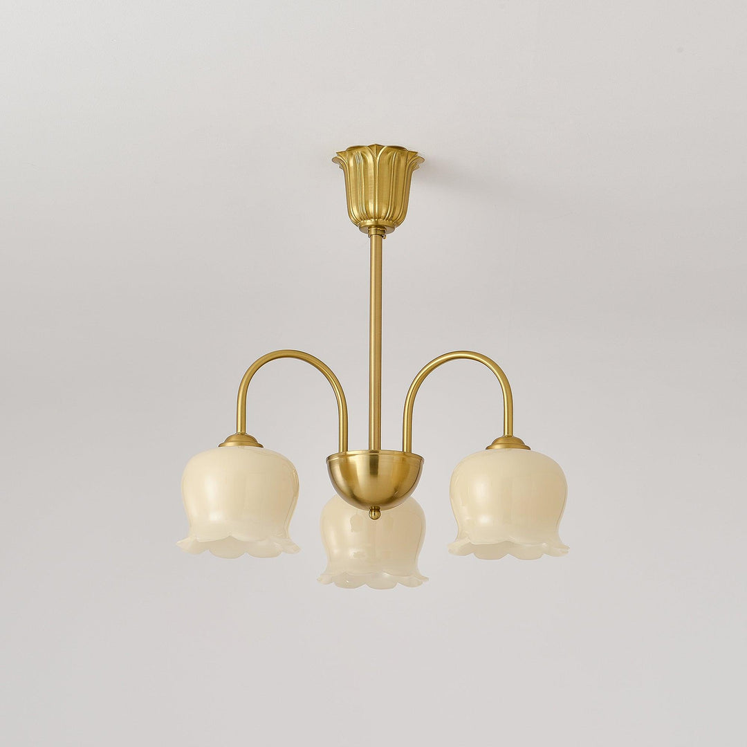 Fionel Lustre en Verre Pétale Floral - Neutralighting