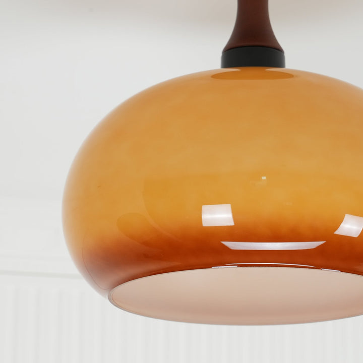 Liora Plafonnier en verre ambré - Neutralighting