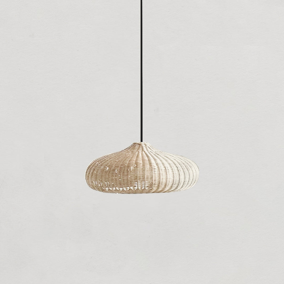 Savana Lampe Pendante Rétro en Rotin - Neutralighting