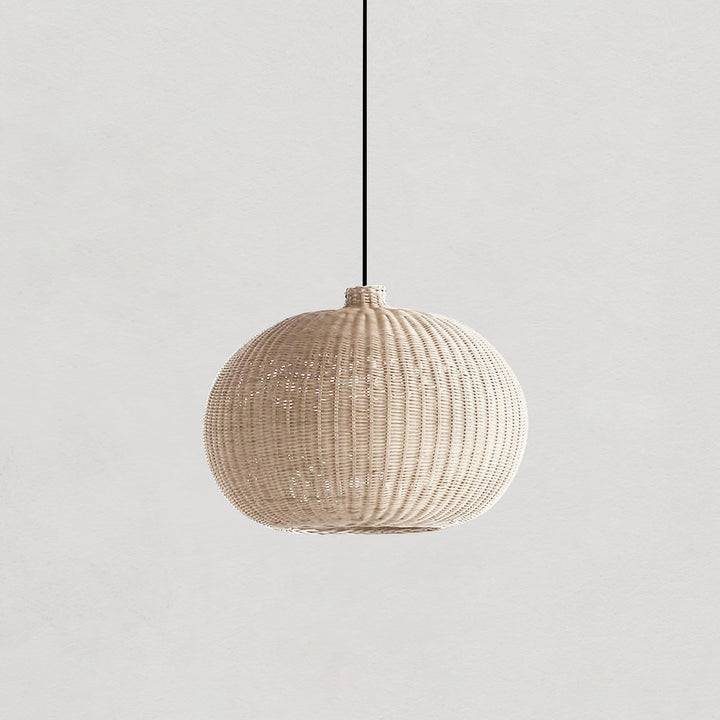 Savana Lampe Pendante Rétro en Rotin - Neutralighting