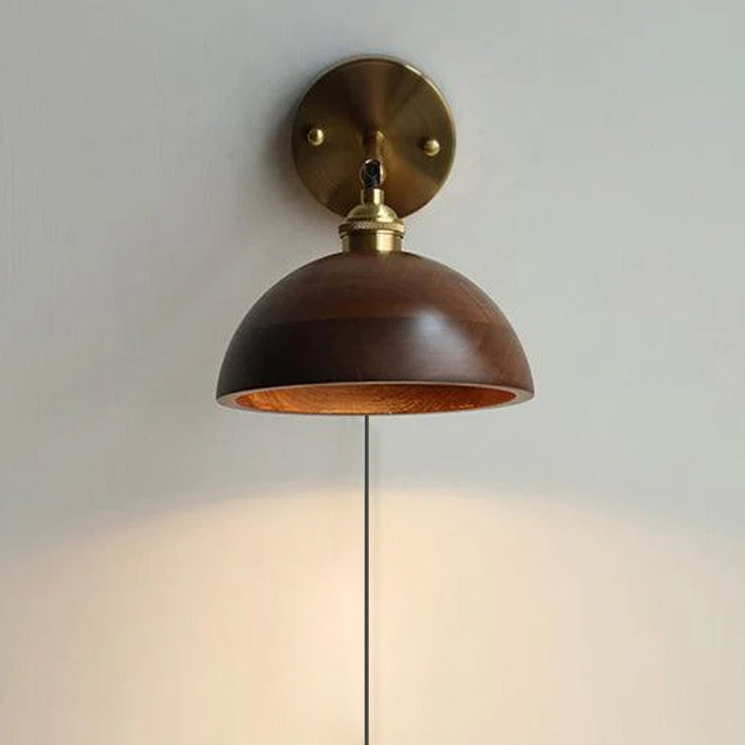 Lumocse Vintage Wood Wall Lamp - Neutralighting
