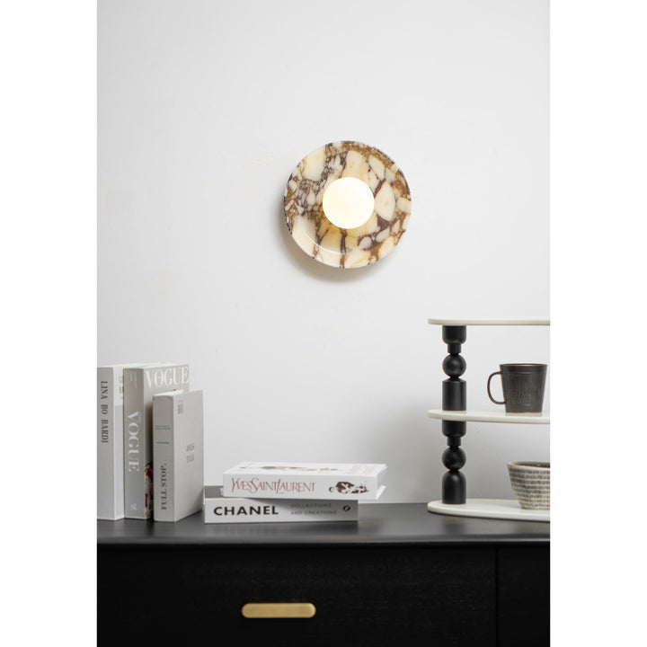 Cacariel Applique Murale Minimaliste Marbre Verre - Neutralighting