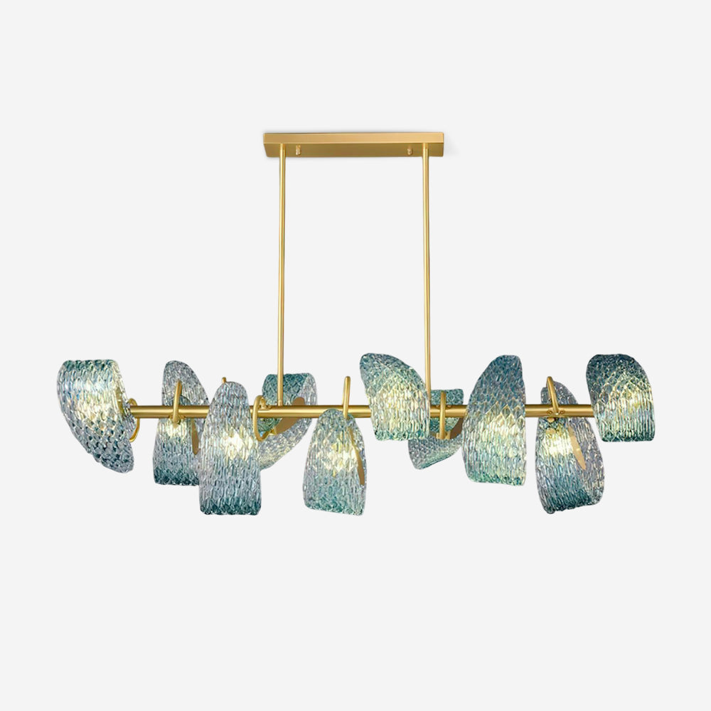 AquaLustre Chandelier Contemporain en Verre - Neutralighting