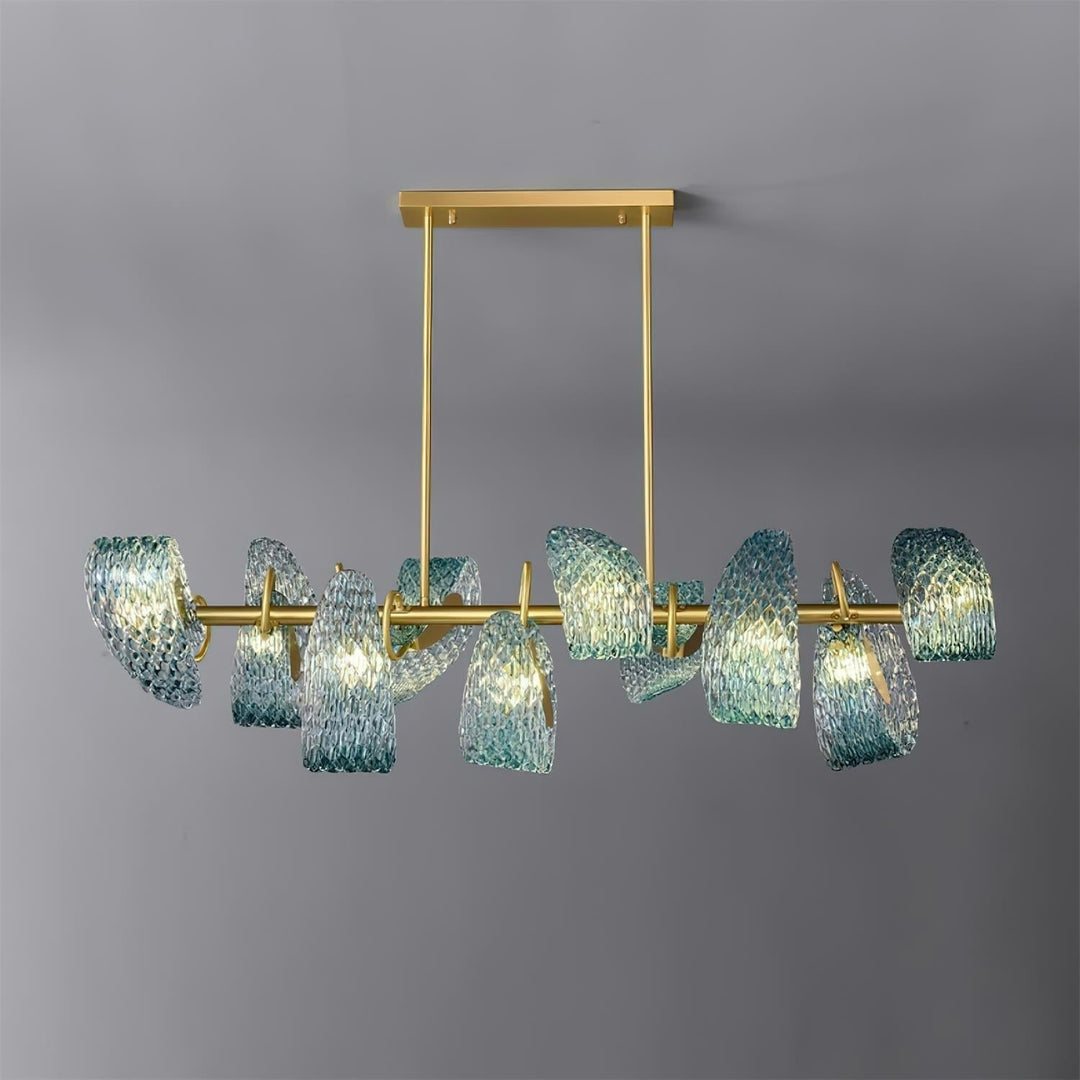 AquaLustre Chandelier Contemporain en Verre - Neutralighting