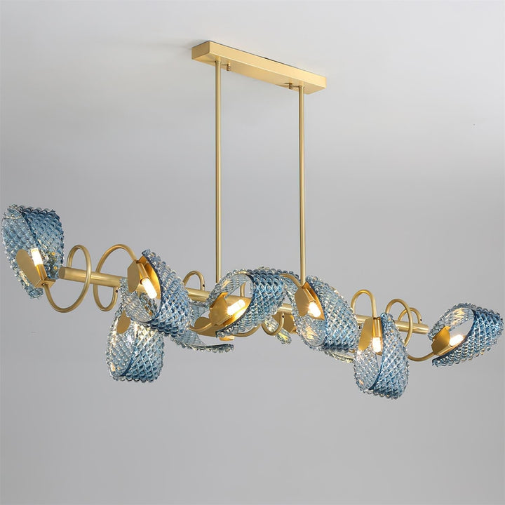 AquaLustre Chandelier Contemporain en Verre - Neutralighting