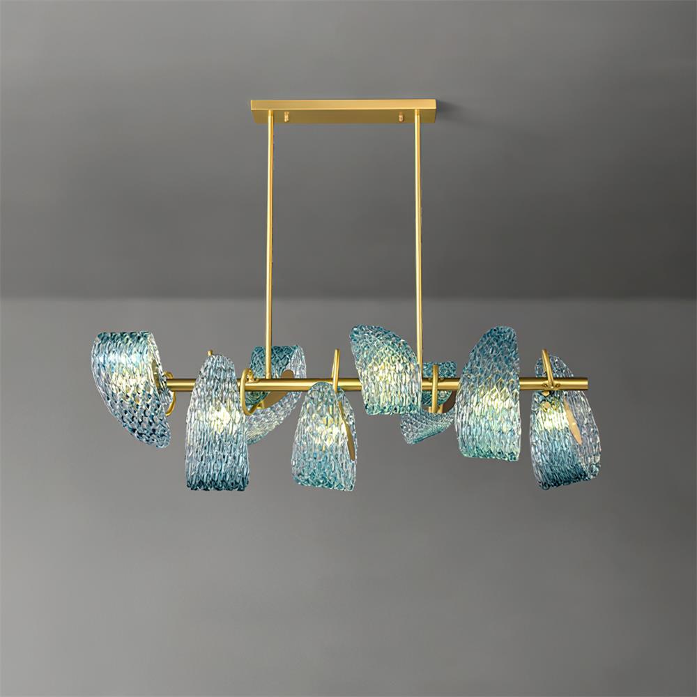AquaLustre Chandelier Contemporain en Verre - Neutralighting