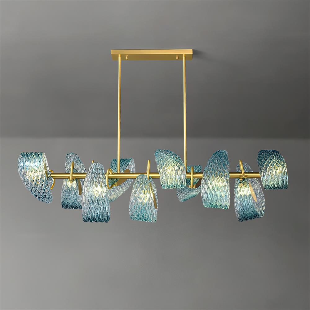 AquaLustre Chandelier Contemporain en Verre - Neutralighting