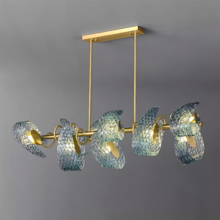 AquaLustre Chandelier Contemporain en Verre - Neutralighting
