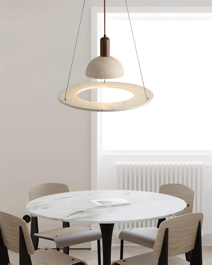 Ritta Lampe Pendante Moderne en Travertin - Neutralighting