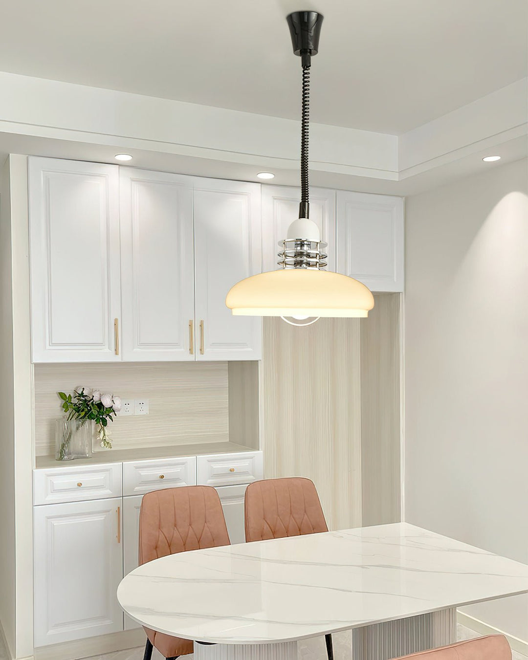 Ulaearae Nordic Art Classique Verre Suspension - Neutralighting
