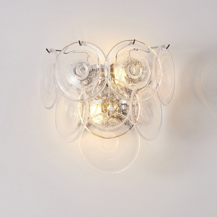 Vivelle Applique Murale Pétale en Verre Éthéré - Neutralighting