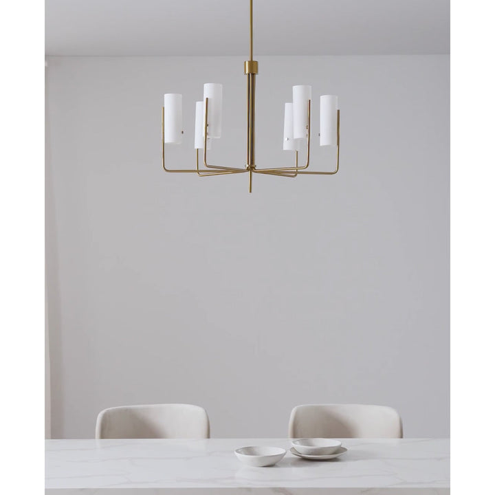 Ivraeus Lustre Vintage Industriel Laiton Verre - Neutralighting