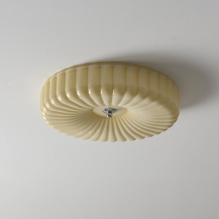 Lyvelus Plafonnier Verre Ondulé Art Nordique - Neutralighting