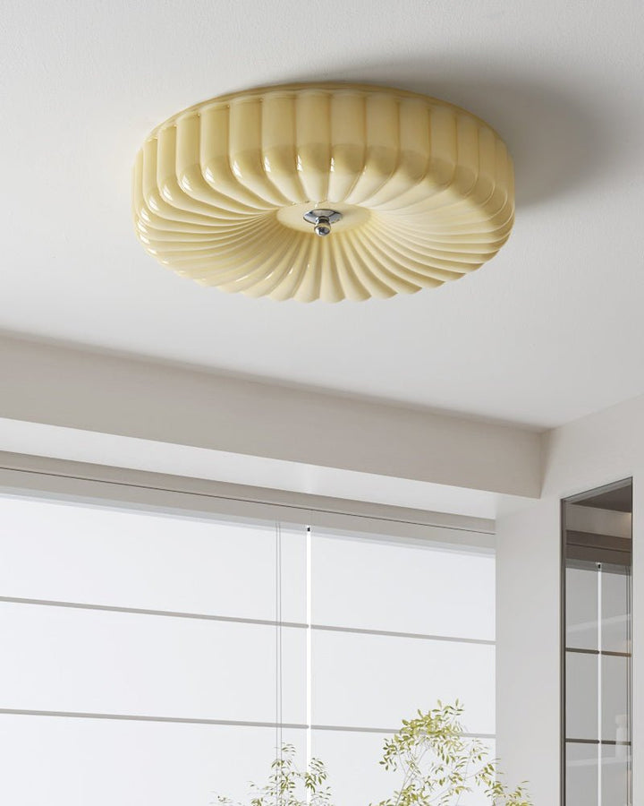 Lyvelus Plafonnier Verre Ondulé Art Nordique - Neutralighting
