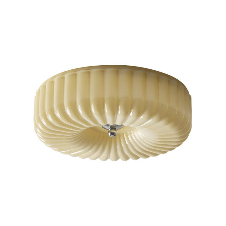 Lyvelus Plafonnier Verre Ondulé Art Nordique - Neutralighting