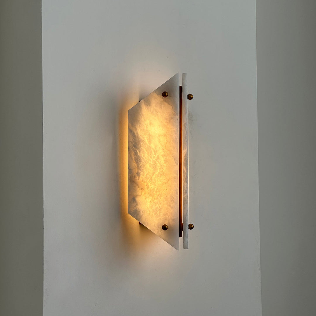 Elaeira Applique Murale Créative En Albâtre - Neutralighting