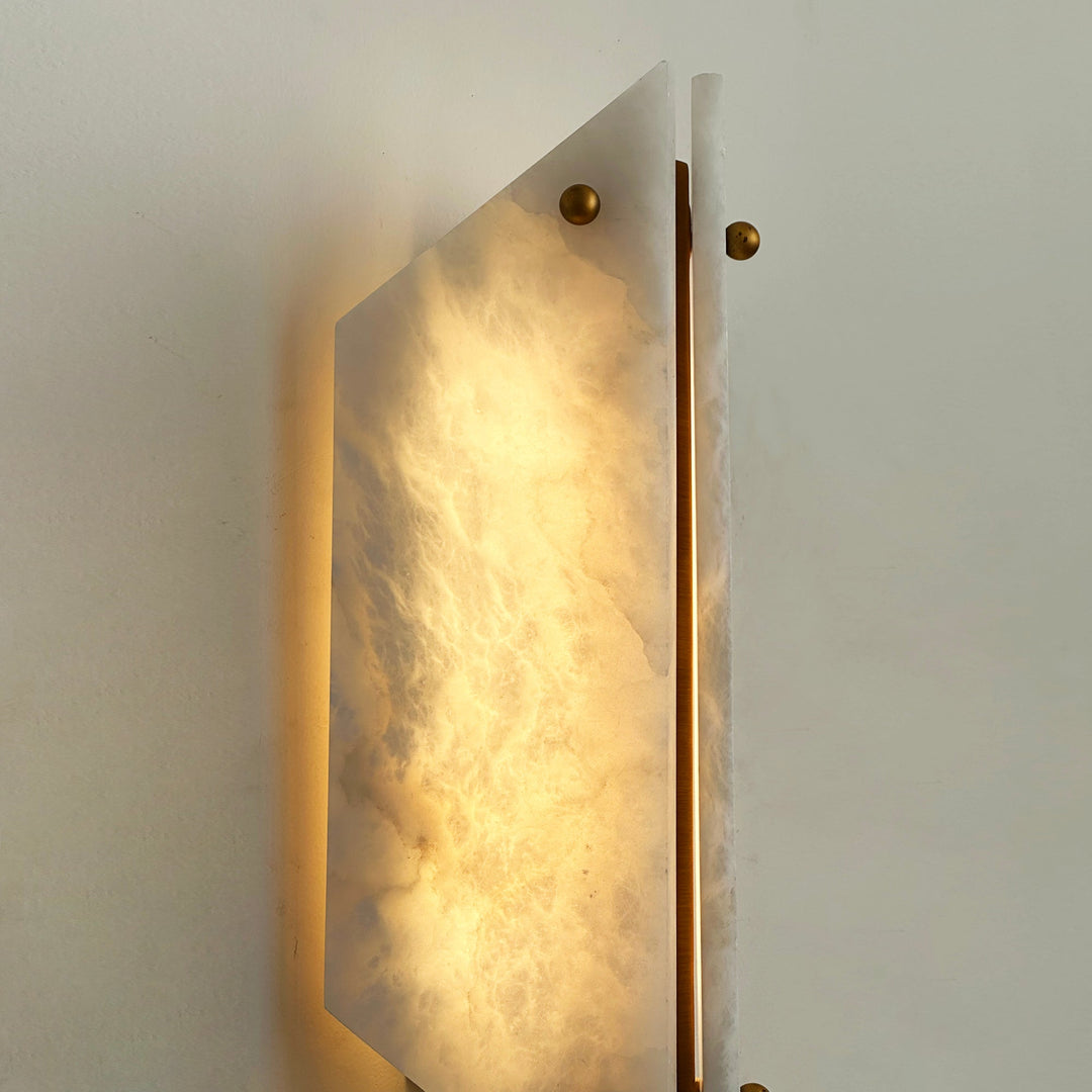 Elaeira Applique Murale Créative En Albâtre - Neutralighting