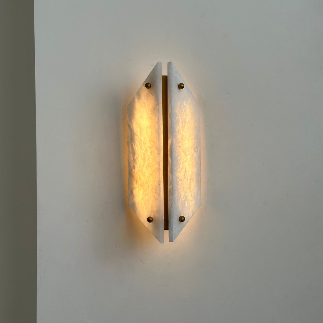 Elaeira Applique Murale Créative En Albâtre - Neutralighting