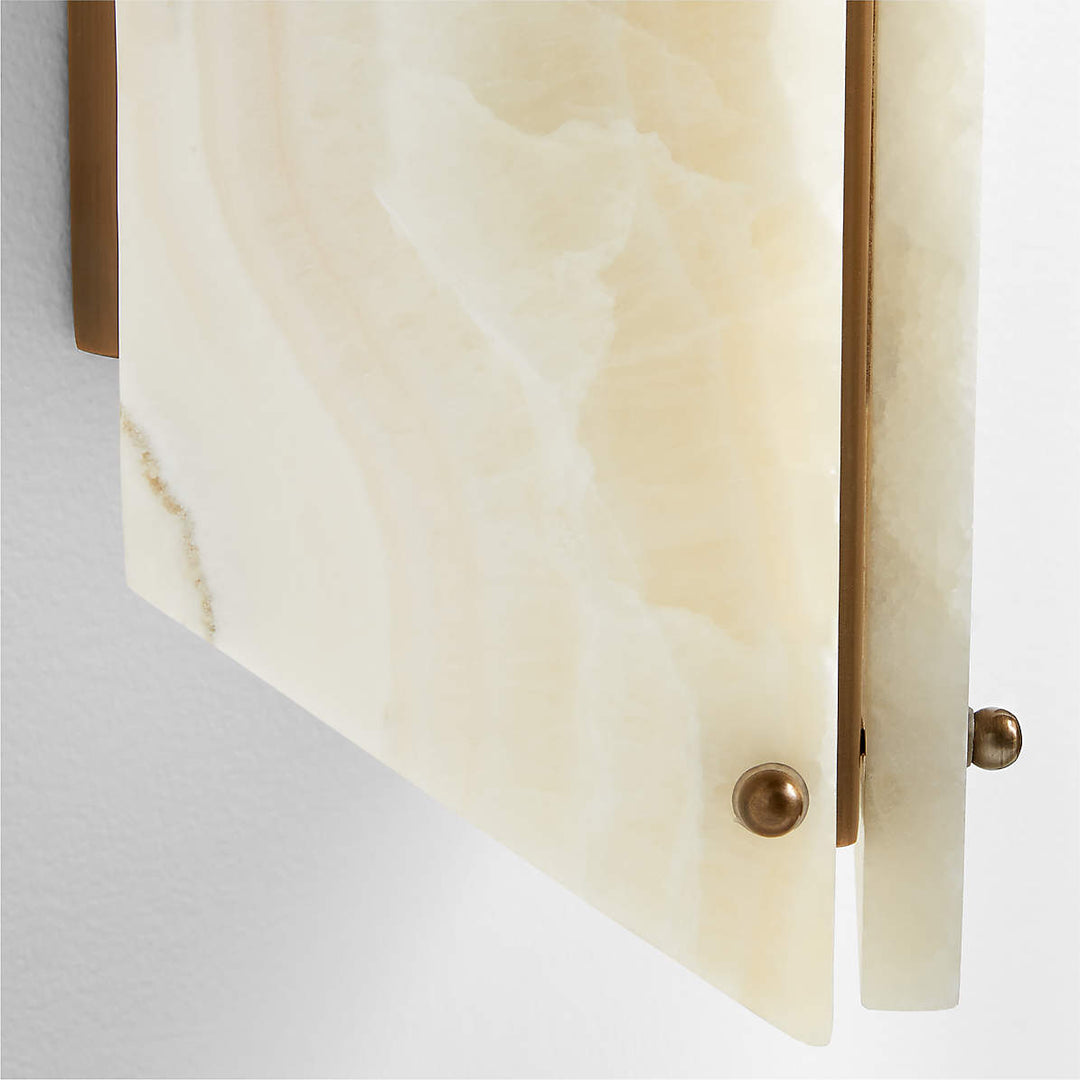 Elaeira Applique Murale Créative En Albâtre - Neutralighting