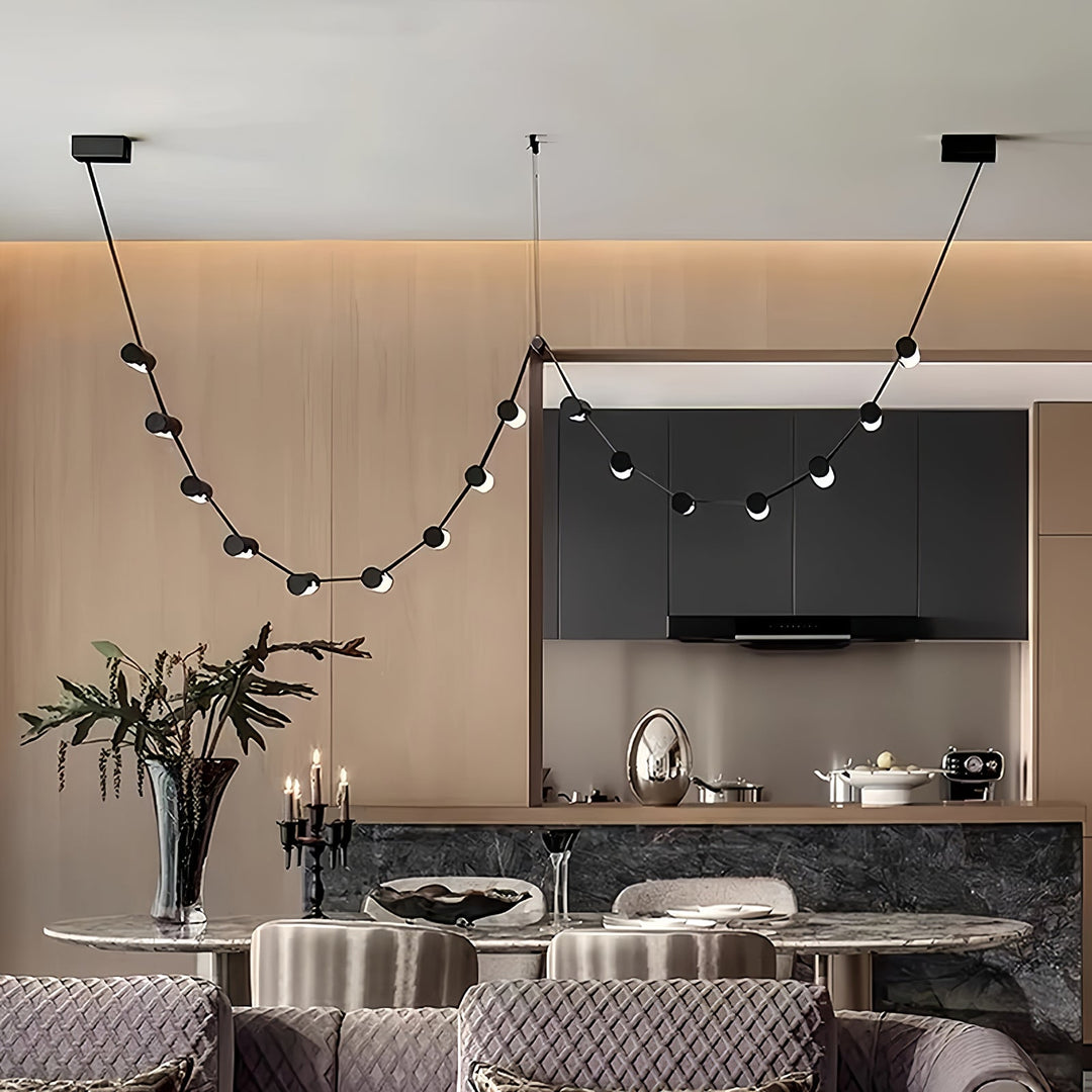 Flexura Lampe Pendante Métal Moderne Sur Rail - Neutralighting