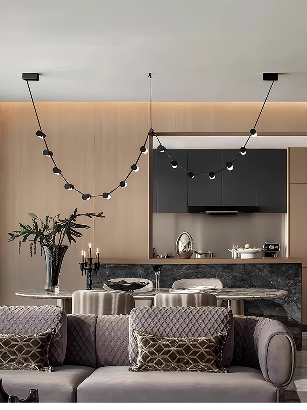 Flexura Lampe Pendante Métal Moderne Sur Rail - Neutralighting