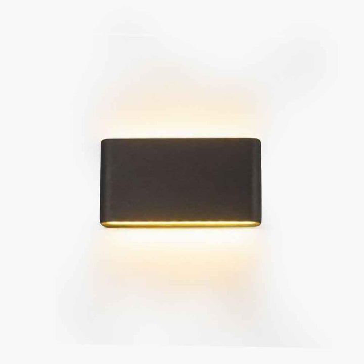 Ray Applique Murale LED Moderne Minimaliste, Noir/Blanc, Cour - Neutralighting